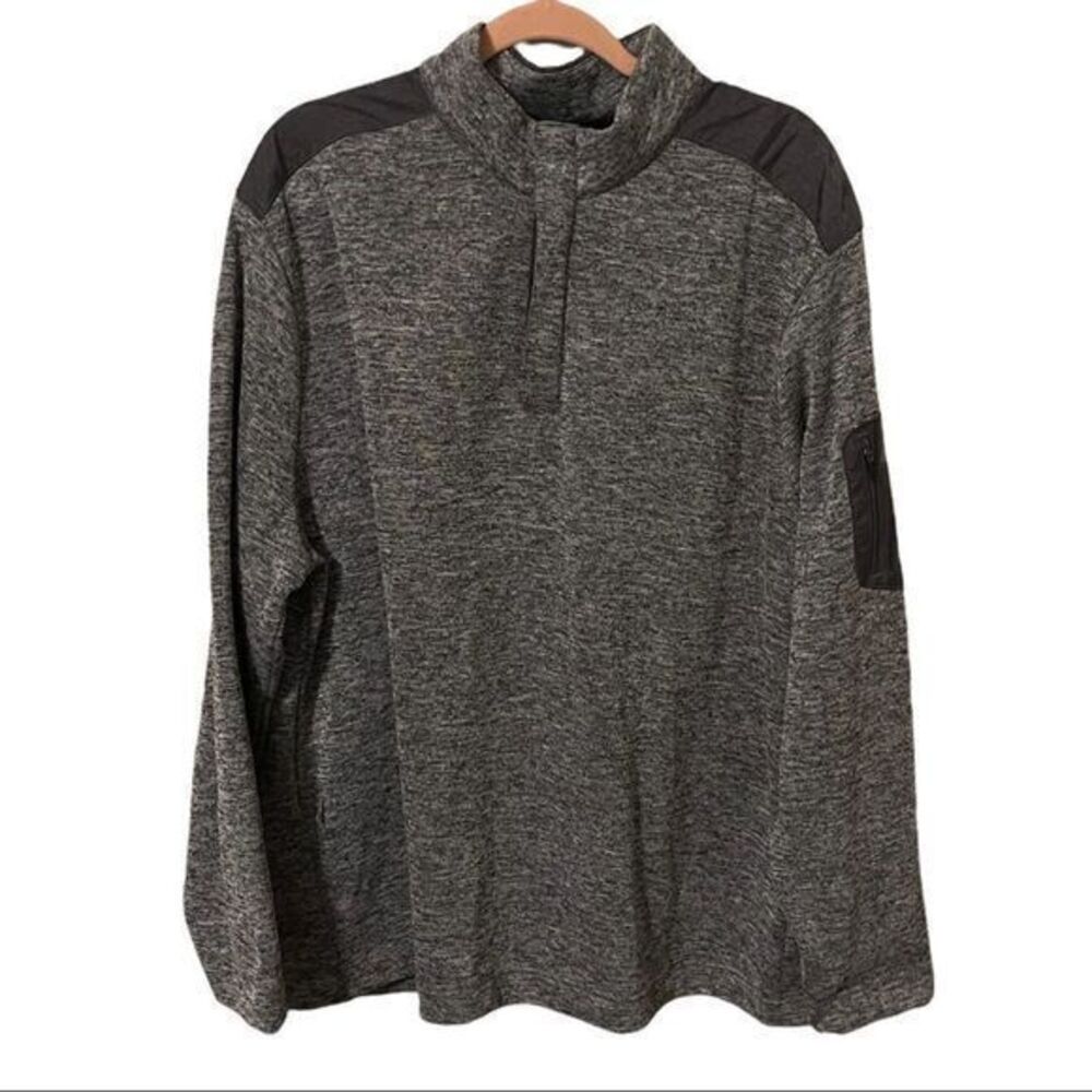 Sz XXL Greg Norman Gray Pullover Performance‎ Sweater
